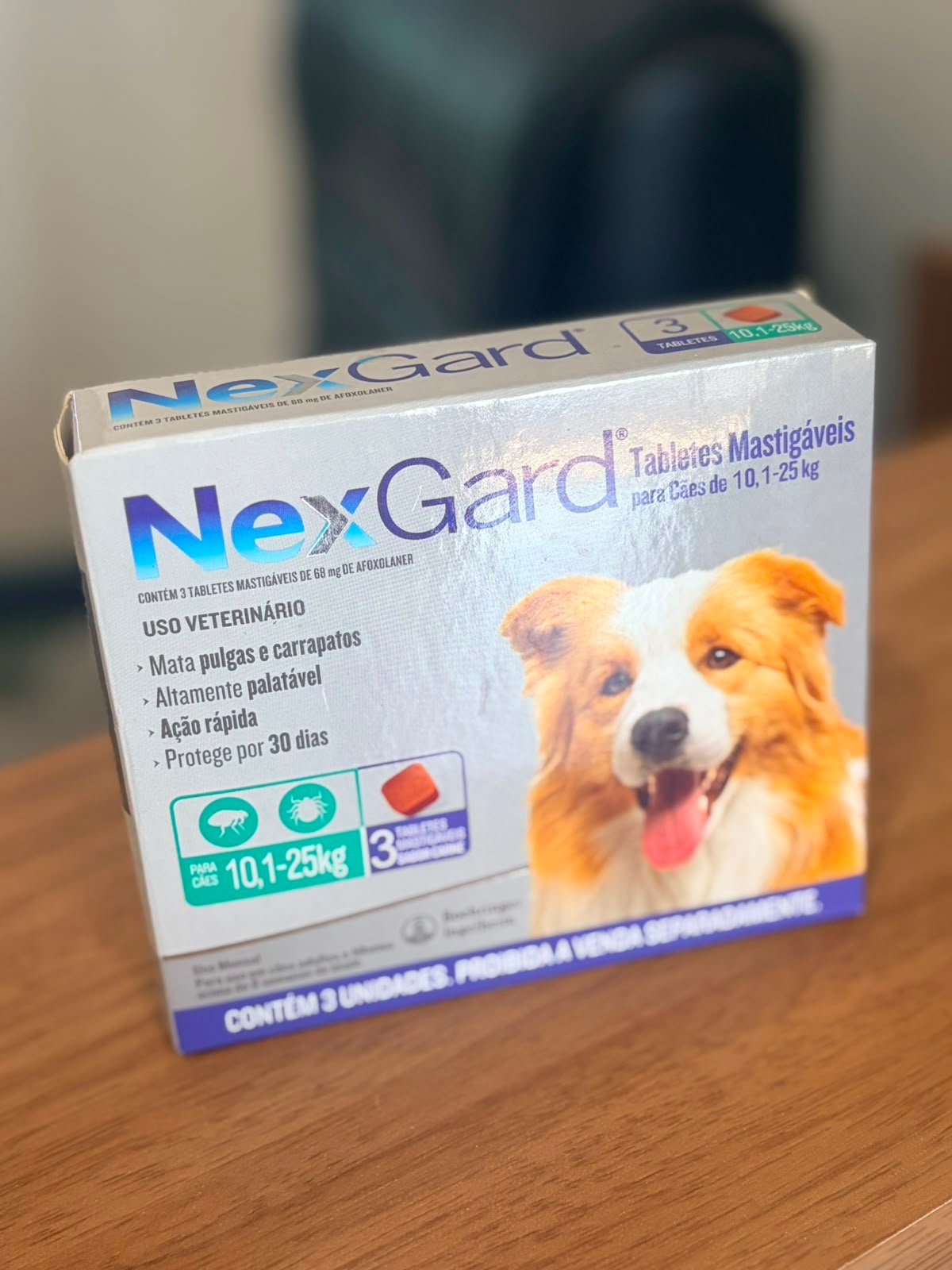 Produto veterinário NexGard